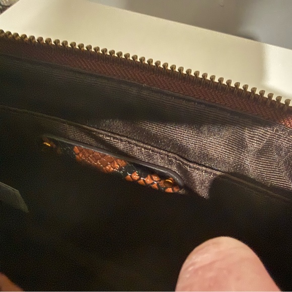 Brown Snake Print purse by Banana Republic - Picture 7 of 7